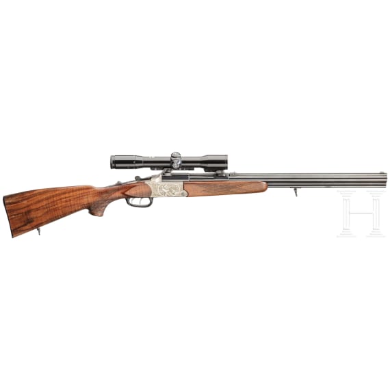 A Blaser rifle-shotgun with Zeiss scope and insert barrel