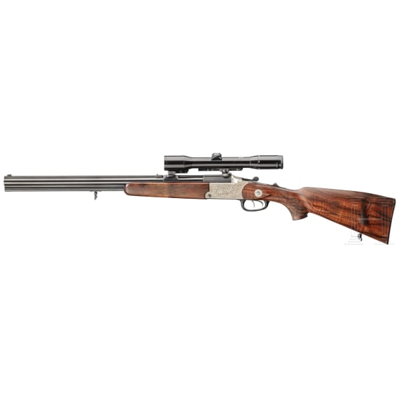 A Blaser rifle-shotgun with Zeiss scope and insert barrel
