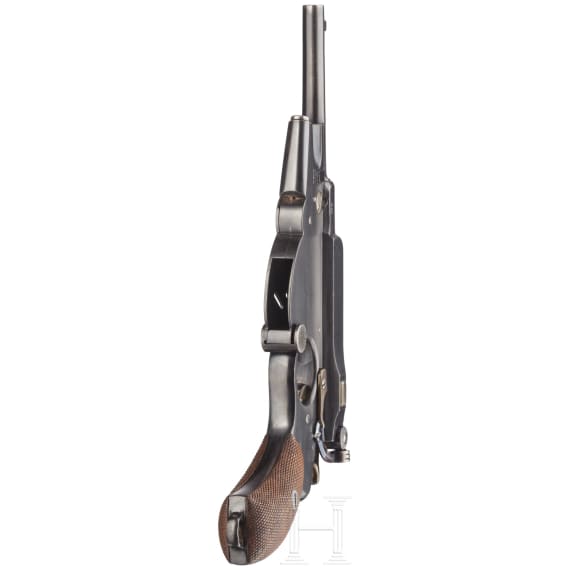 A Bergmann Mod. 1896 No. 3, with charging clip