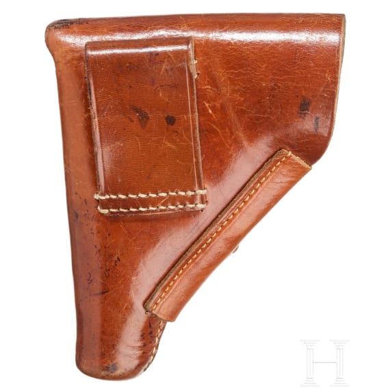 An Ortgies pistol, 1st version with holster
