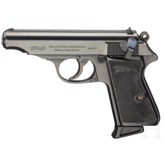 A Walther PP ZM with holster