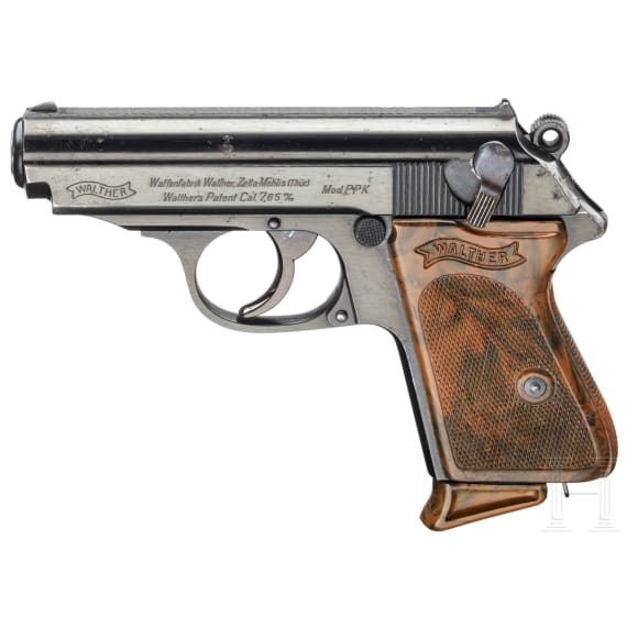 A Walther PPK ZM, with holster