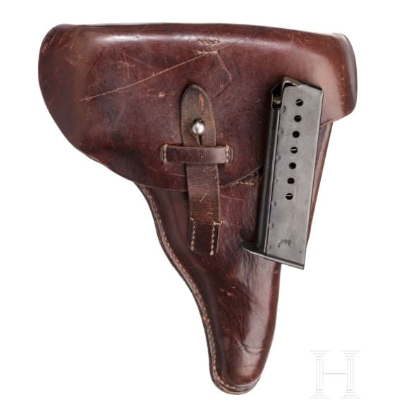 A Walther M HP Commercial with holster
