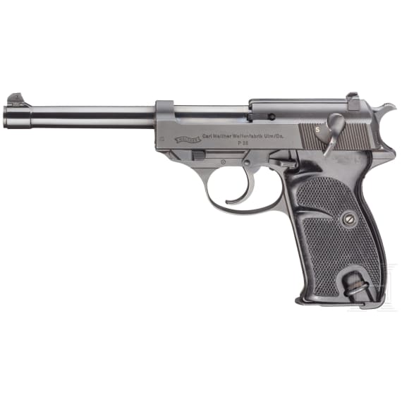 A long Walther P 38 Ulm all steel version