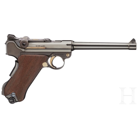 A cased Parabellum Mauser, commemoration model "Kaiserliche Marine"
