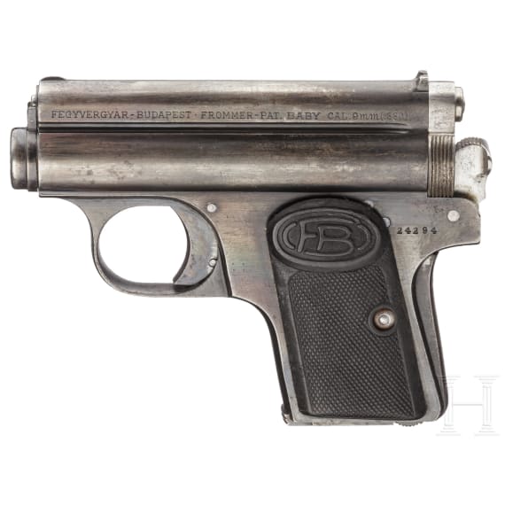 A Frommer M Baby cal. 9mm with holster