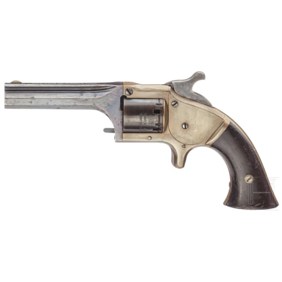 A pocket front-loading revolver by Conecticut Arms Co.