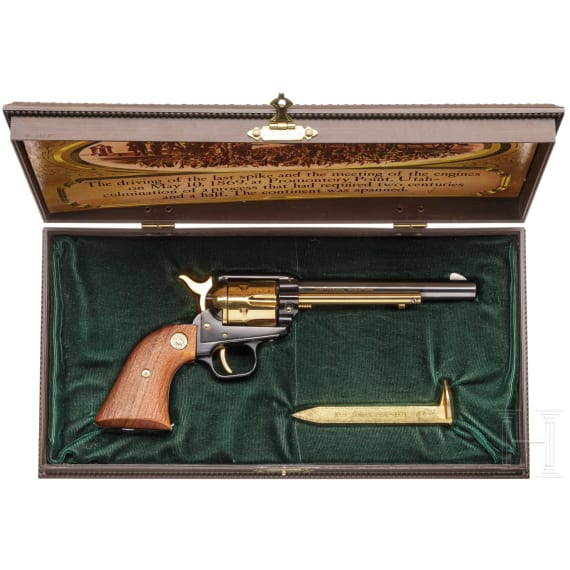 A cased Colt Frontier Scout Commemorative "1869 - Golden Spike - 1969"