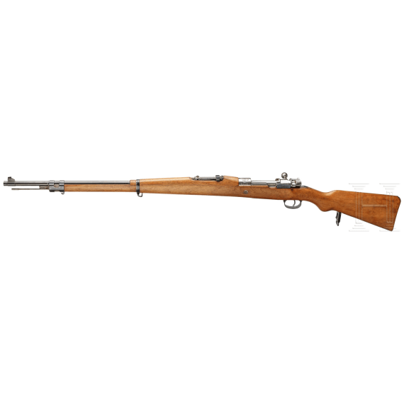 A M 1908 rifle with bayonet