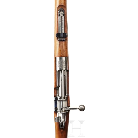 A M 1908 rifle with bayonet