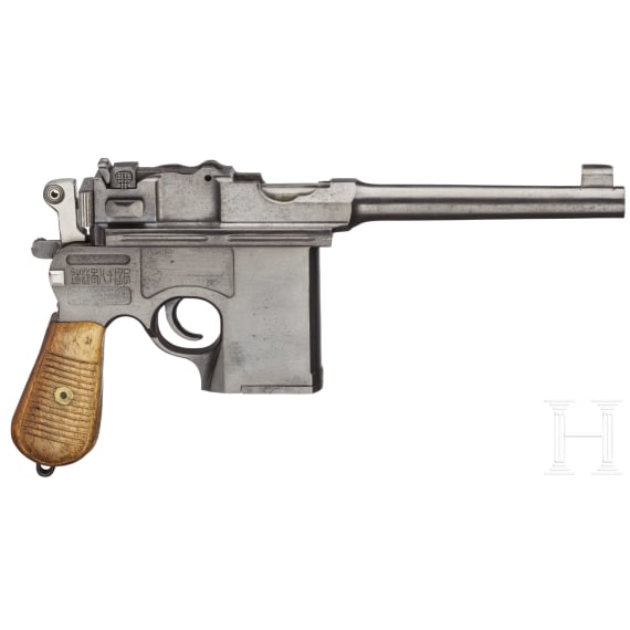 A C 96 from the Shansi arsenal, calibre .45, type 1