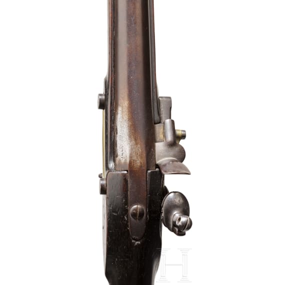 An infantry musket, similar to the Fusil de Marine M an 9