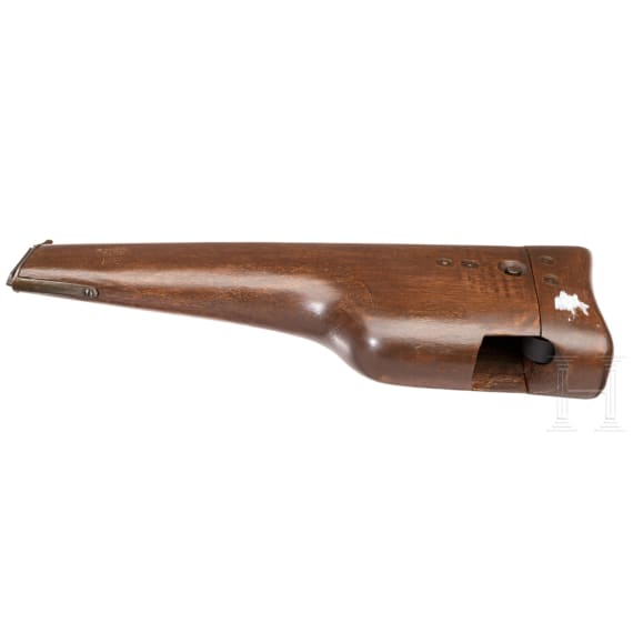 A Browning John Inglis HP pistol No. 1 Mk 1, with shoulder stock