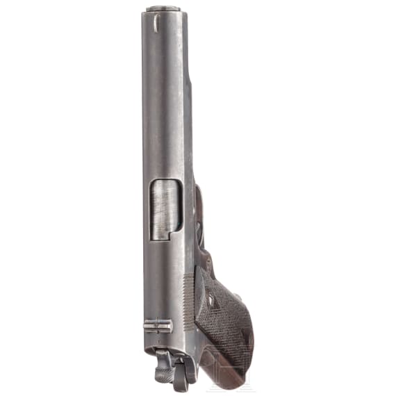 A Kongsberg M 1914 with holster and ammunition pouch