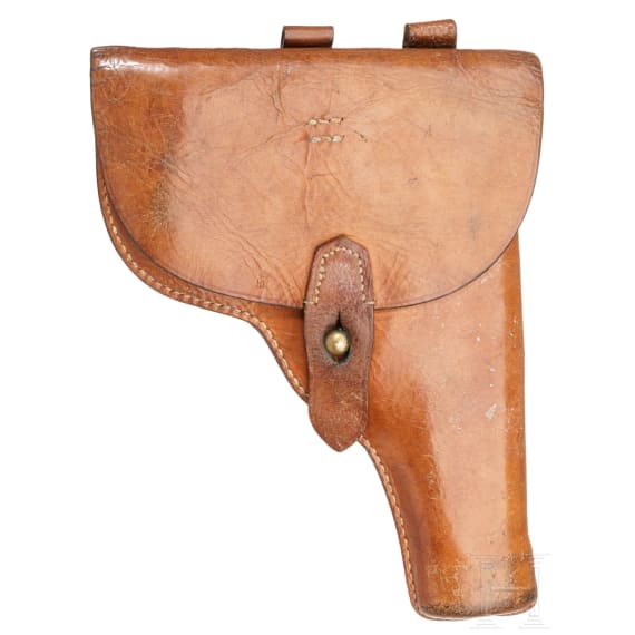 A Kongsberg M 1914 with holster and ammunition pouch