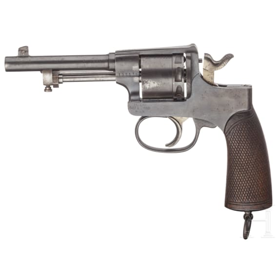 A Gasser M 1898 revolver with holster