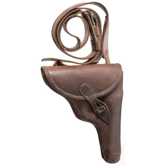 A Gasser M 1898 revolver with holster