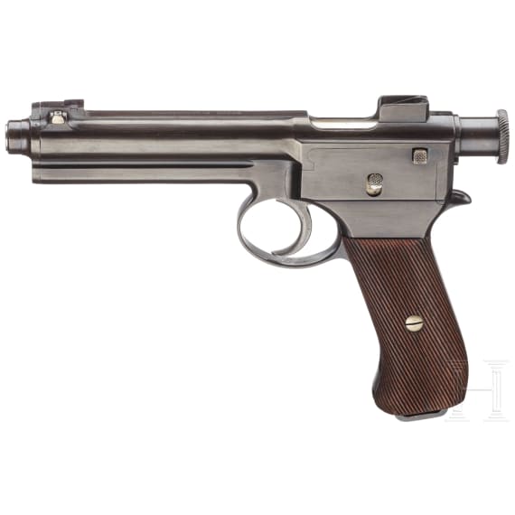 A Roth-Steyr M 1907, "older production", with holster