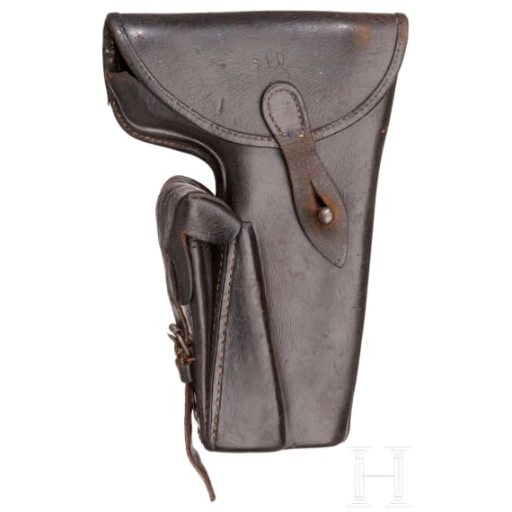 A Roth-Steyr M 1907, "older production", with holster