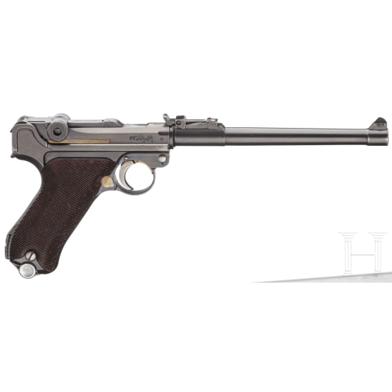 A M 1935/36 long Parabellum Mauser with stock and holster, Persia