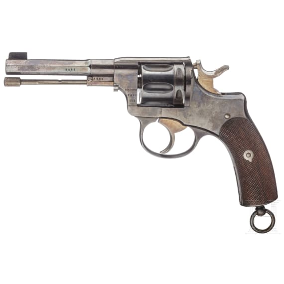 A Swedish Husquarna-Nagant M 1887 revolver