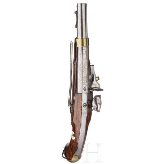 A Spanish flintlockpistol, Guardia Real Modelo 1824