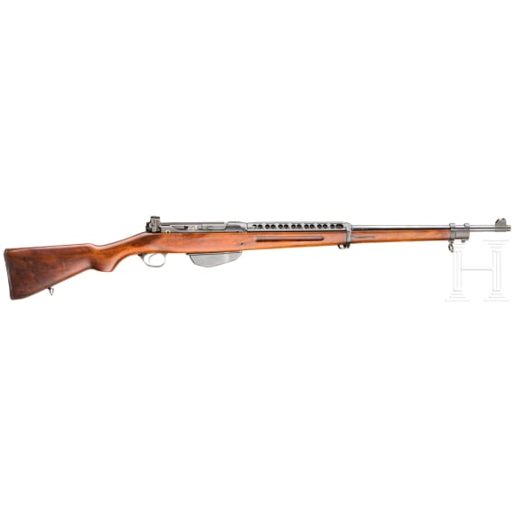 A Vickers Pedersen self-loading rifle Mod. PA, military test in the 1920s/1930s