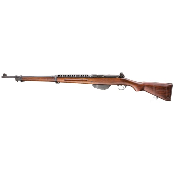 A Vickers Pedersen self-loading rifle Mod. PA, military test in the 1920s/1930s