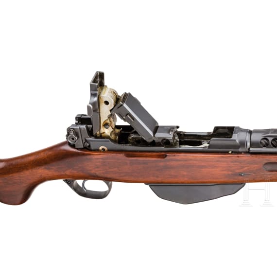 A Vickers Pedersen self-loading rifle Mod. PA, military test in the 1920s/1930s