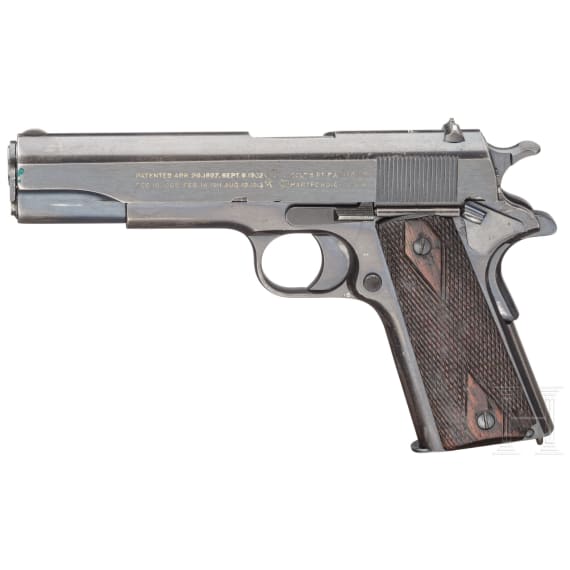 A Colt M 1911 A 1 with holster and accesories