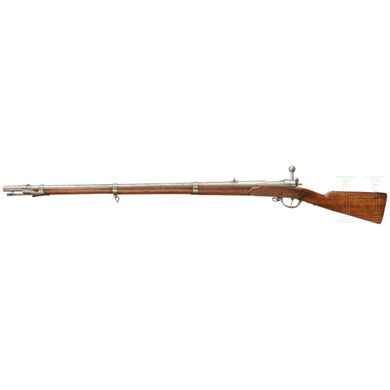 A needlefire rifle for trials, system Doersch & von Baumgarten, um 1860