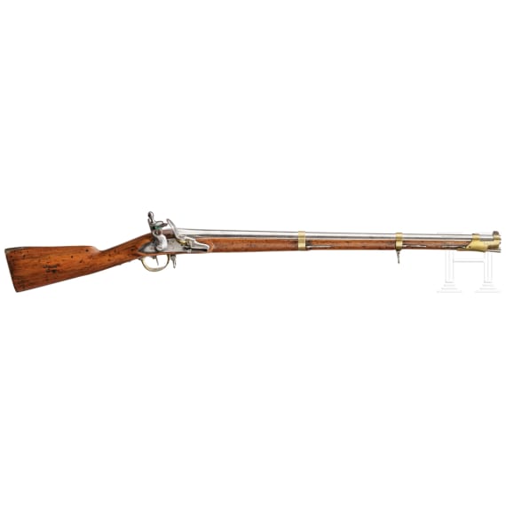 A Prussian Drill Musket for the Garde-J&auml;ger Bataillon, made from a French officer's musket