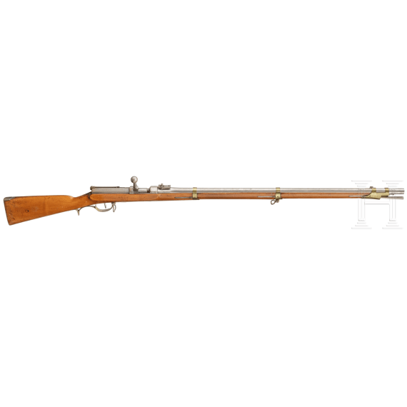 An M 1841 needlefire rifle