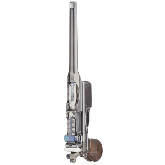 A Mauser C 96 "Prewar Commercial", with detachable stock and leather harness