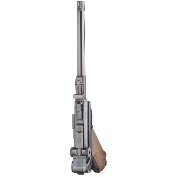 A long pistol 08, DWM 1917 with holster