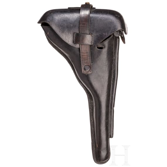 A long pistol 08, DWM 1917 with holster