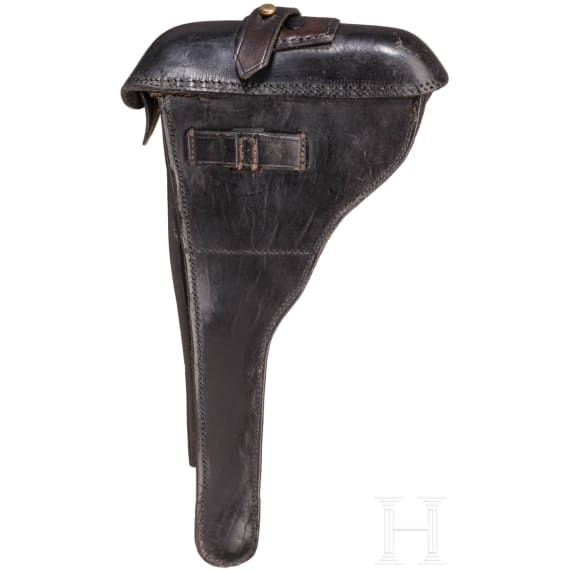 A long pistol 08, DWM 1917 with holster