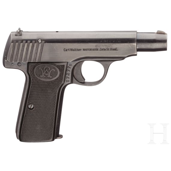 A Walther M 4, military contract, with holster