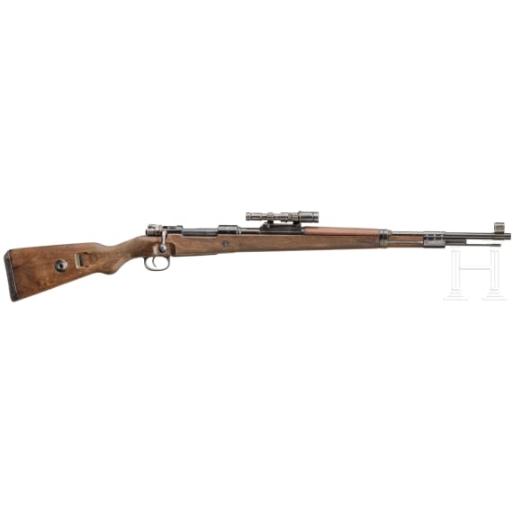 A carbine 98 k, code "byf - 43", with scope 421