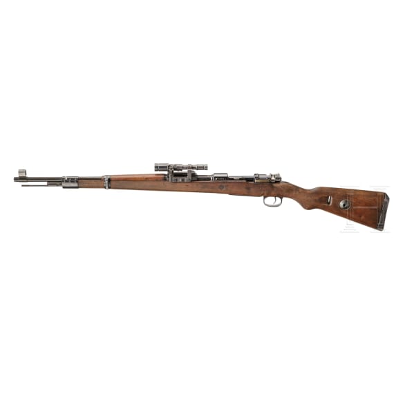 A carbine 98 k, code "byf - 43", with scope 421
