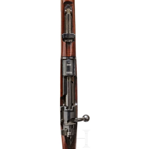 A "Luftwaffe carbine", code "660 -1939, Norwegian war booty