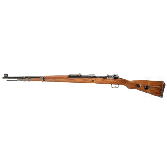 A K98 k, built in Posen (Wehrkreis XXI), code "bcd - 41"