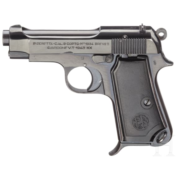 A Beretta M 34 of the Wehrmacht, with holster