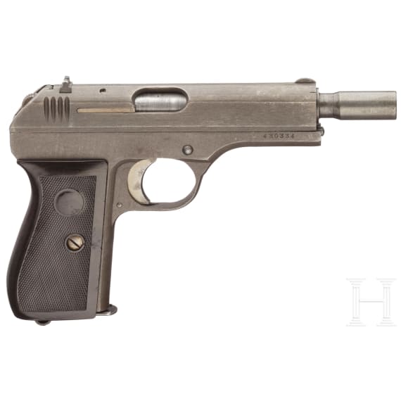 A CZ M 27, code "fnh", barrel with attachment for a silencer