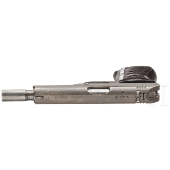 A CZ M 27, code "fnh", barrel with attachment for a silencer