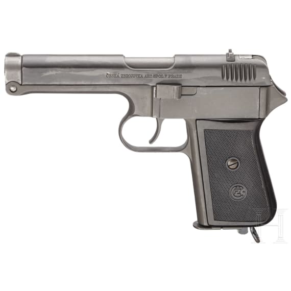 A CZ M 38, last version, with holster