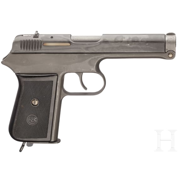 A CZ M 38, last version, with holster