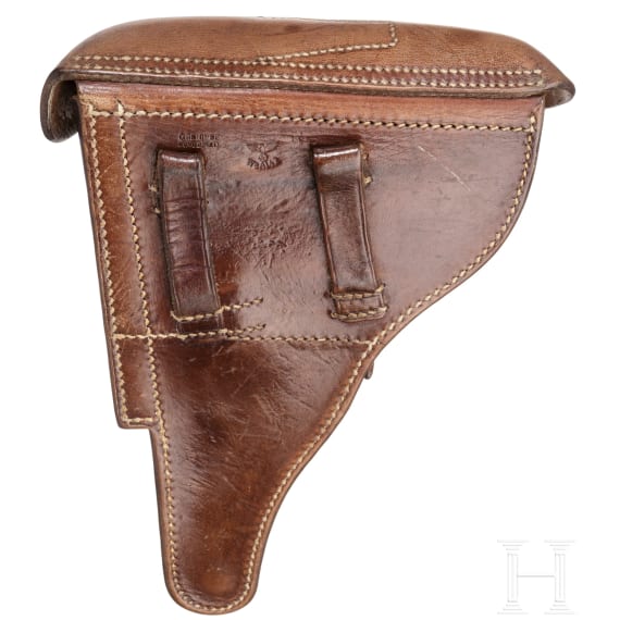 A pistol 08 by Mauser, code S/42 - 1937" with holster