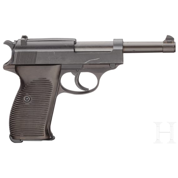 A Mauser P 38, code "ac -43" (FN breech), with holster