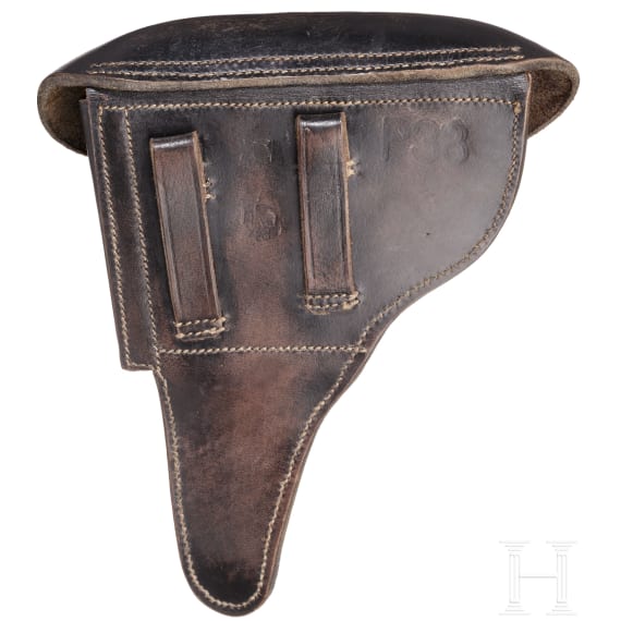 A Mauser P 38, code "ac -43" (FN breech), with holster